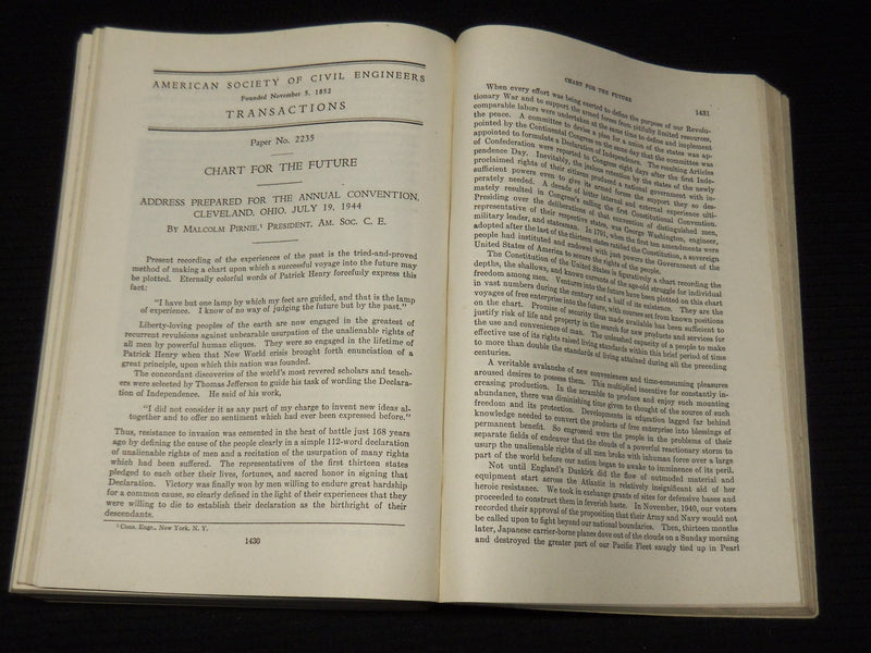 1945 AMERICAN SOCIETY OF CIVIL ENGINEERS PROCEEDINGS PART 2 - K 45