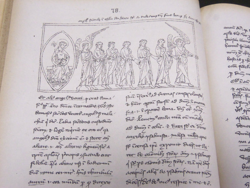 1873 SCRIPTUO SUPER APOCAKYSIM LATIN VOLUME - NICE ILLUSTRATIONS - KD 1999