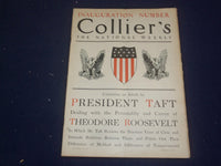 1909 MARCH 6 COLLIER'S MAGAZINE - INAUGURATION NUMBER WILLIAM TAFT - ST 6783
