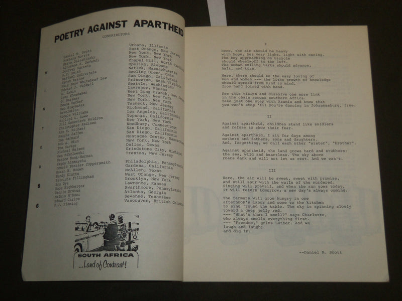 1986 WINTER SEDITIOUS DELICIOUS BOOK EDITED BY BRU DYE - B 6553