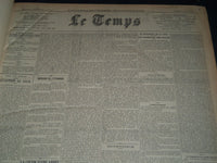 1932 JANUARY-MARCH LE TEMPS FRENCH NEWSPAPER BOUND VOLUME - VB 6