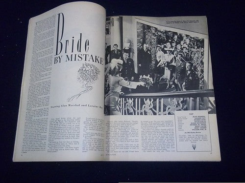 1944 SEPTEMBER MOVIE STORY MAGAZINE - MERLE OBERON - CORNEL WILDE - SP 4435