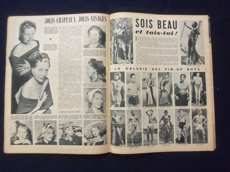 1952 SEPTEMBER 26 CINEMONDE MAGAZINE - RICHARD TODD & JOAN RICE COVER - SP 4868N