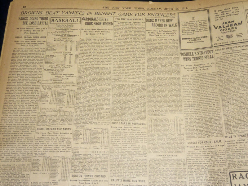 1917 JUNE 18 NEW YORK TIMES - GERMANY SCHEMING FOR AN ARMISTICE - NT 7811