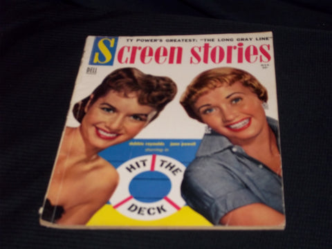 1955 MARCH SCREEN STORIES MAGAZINE - JANE POWELL DEBBIE REYNOLDS - E 15888