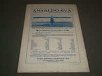 1921 MARCH 28 AERIAL AGE MAGAZINE - WE LAG IN AIR NAVIGATION - SP 8412