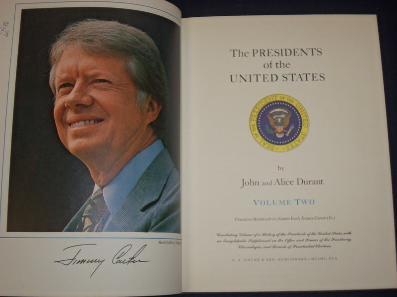 1976 PRESIDENTS OF THE UNITED STATES BOXED SET VOLUME 1 & 2 - PHOTOS - KD 3156