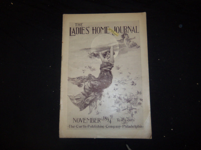 1894 NOVEMBER LADIES' HOME JOURNAL MAGAZINE- GREAT ILLUSTRATIONS & ADS - ST 2386