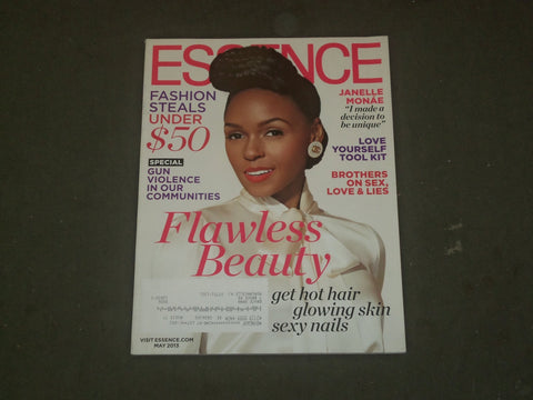 2013 MAY ESSENCE MAGAZINE - JANELLE MONAE COVER - B 1346