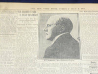 1917 JULY 3 NEW YORK TIMES - KERENSKY IN PERSON LED RUSSIANS - NT 9293