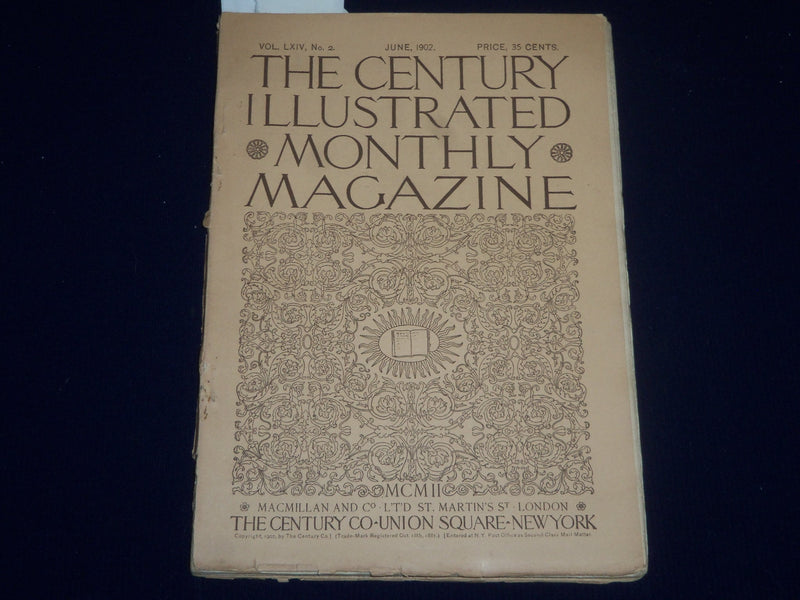 1902 JUNE THE CENTURY MAGAZINE - GREAT SOUTHWEST - MAXFIELD PARRISH - SP 2593