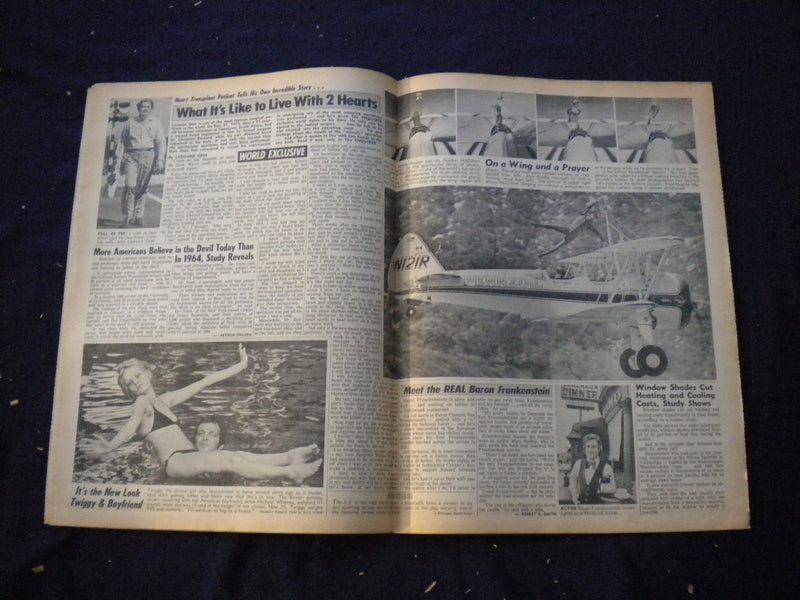 1975 APRIL 29 NATIONAL ENQUIRER NEWSPAPER - MONEY ARI LEFT JACKIE - NP 6022