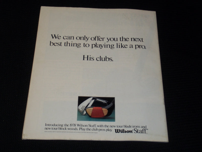 1978 APRIL 21 GOLF WORLD MAGAZINE - GARY PLAYER FRONT COVER - E 6676