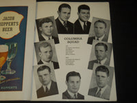 1937 NOVEMBER 20 DARTMOUTH VS. COLUMBIA FOOTBALL PROGRAM - LUCKMAN - J 5508