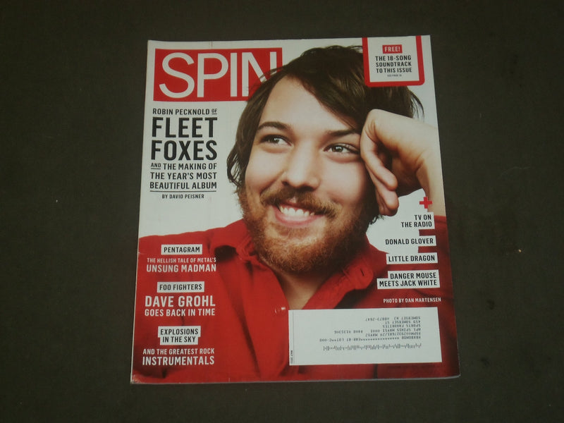2011 MAY SPIN MAGAZINE - ROBIN PECKNOLD COVER - GREAT PHOTOS - B 2106