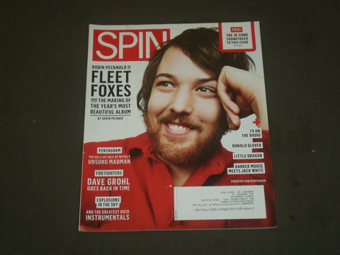 2011 MAY SPIN MAGAZINE - ROBIN PECKNOLD COVER - GREAT PHOTOS - B 2106