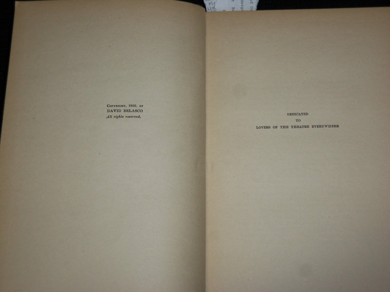 1922 THE MERCHANT OF VENICE HARDCOVER BOOK BY DAVID BELASCO - KD 7510