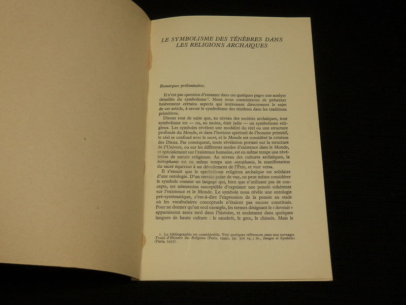 1950'S EXTRAIT DES ETUDES CARMELITAINES SOFTCOVER BOOK - J 6986