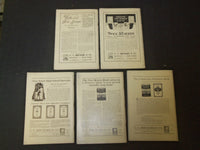 1926-1930 MUSIC SUPERVISORS JOURNAL - LOT OF 5 - O 2440N