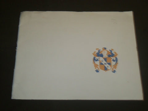 1968 CATAMARAN MOTOR YACHTS SALES BROCHURE - CHEVRON HARBOR- FLORIDA - B 6592