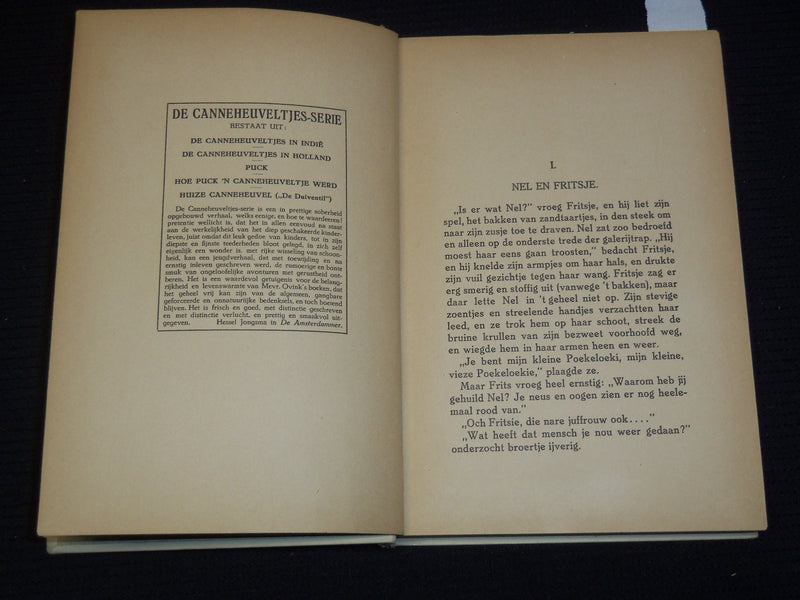 1930'S CANNEHEUVELTJES - SERIE- MARIE OVINK -SOER DUTCH BOOKS LOT OF 5- KD 4503A