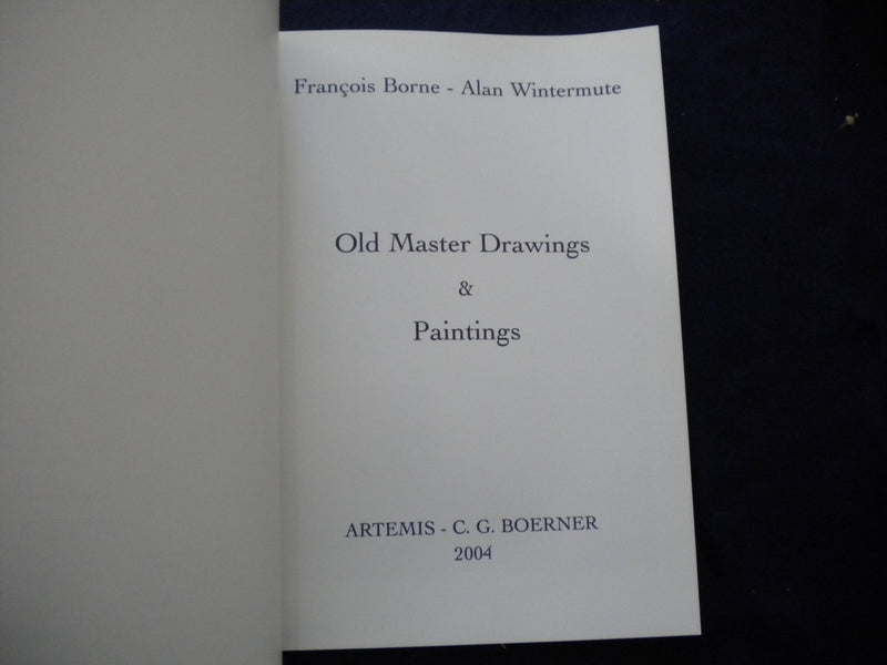 2004 OLD MASTER DRAWINGS AND PAINTINGS SOFTCOVER BOOK - KD 8005