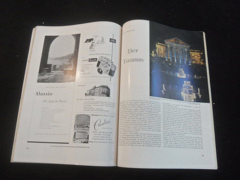 1957 SPRING MOTOR REVUE - EUROPA MOTOR MAGAZINE - AUTOMOBILES - GERMAN - J 7760