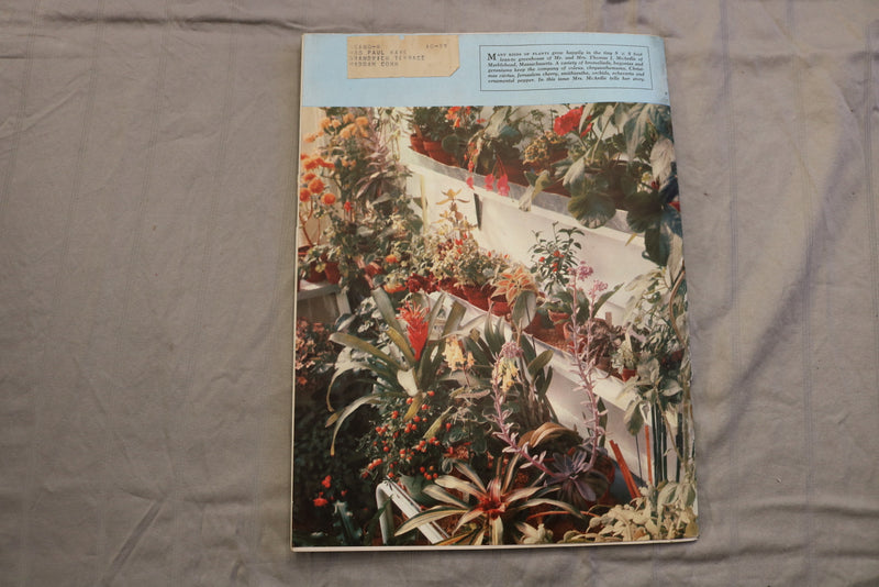 1956 SEPTEMBER HORTICULTURE MAGAZINE - APPLES COVER - ST 1015Y
