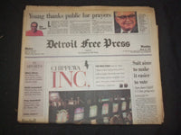 1995 MAR 27 DETROIT FREE PRESS NEWSPAPER - CHIPPEWA INC. GAMING EMPIRE - NP 7652