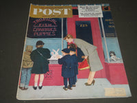 1952 APRIL 12 THE SATURDAY EVENING POST MAGAZINE - ILLUSTRATED COVER - SP 1911
