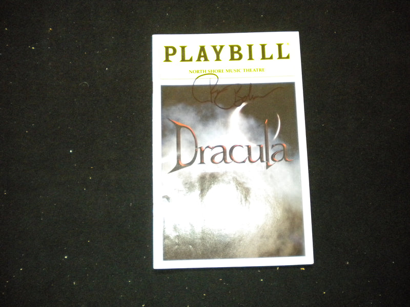 2002 DRACULA PLAYBILL - 8 SIGNATURES - J 8232