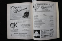 1938 I'D RATHER BE RIGHT PROGRAM- THE PLAYBILL-GEORGE M. COHAN -LOT OF 2- K 3049