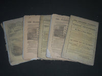 1868-1869 HOURS AT HOME MAGAZINE LOT OF 5 ISSUES - WR 1280