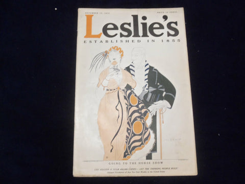 1913 NOV 13 LESLIE'S WEEKLY MAGAZINE - CONANT-LINCOLN - J.M. FLAGG - ST 6101