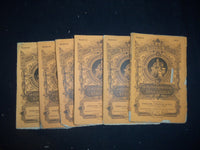 1869 OUR YOUNG FOLKS MAGAZINE - LOT OF 6 ISSUES - WR 1156