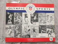 1964 OLYMPIC SPORTS - A HANDBOOK SOFTCOVER BOOK - K 270