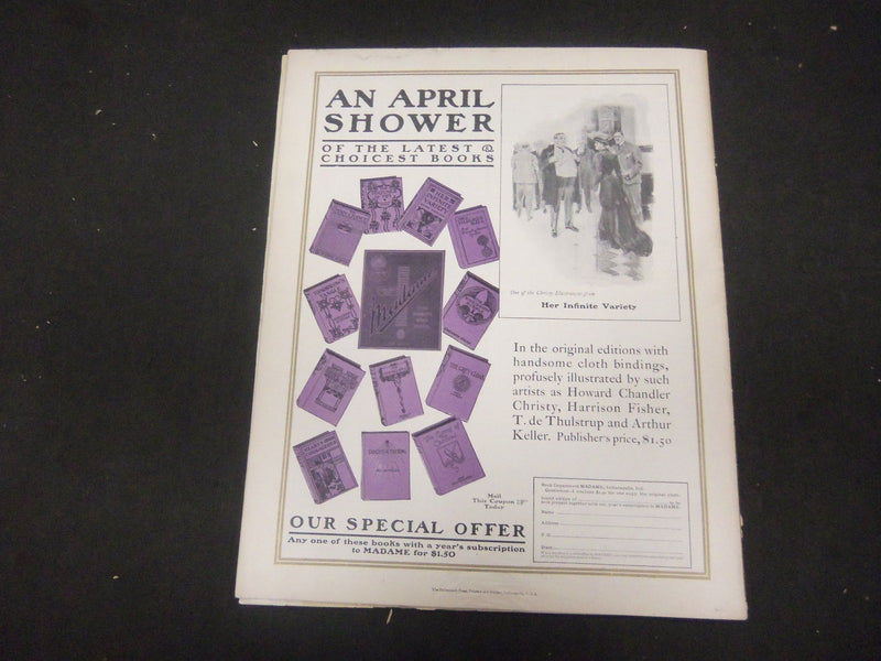 1904 APRIL MADAME MAGAZINE - FOR WOMEN WHO THINK - ST 916