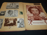 HOLLYWOOD MOVIE STARS SCRAPBOOK - POWELL - PATRICK - GREAT PHOTOS - 30A