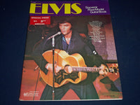 ELVIS SOUVENIR FLOOR MODEL GUITAR BOOK - GLOBE PHOTOS - II 9032