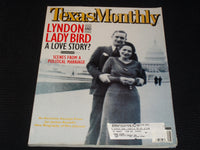 1999 AUGUST TEXAS MONTHLY MAGAZINE - LYNDON & LADY BIRD JOHNSON COVER - E 7494