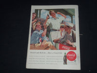 1948 JUNE 28 LIFE MAGAZINE - MEMBER OF KENT SCHOOL CREW - L 607