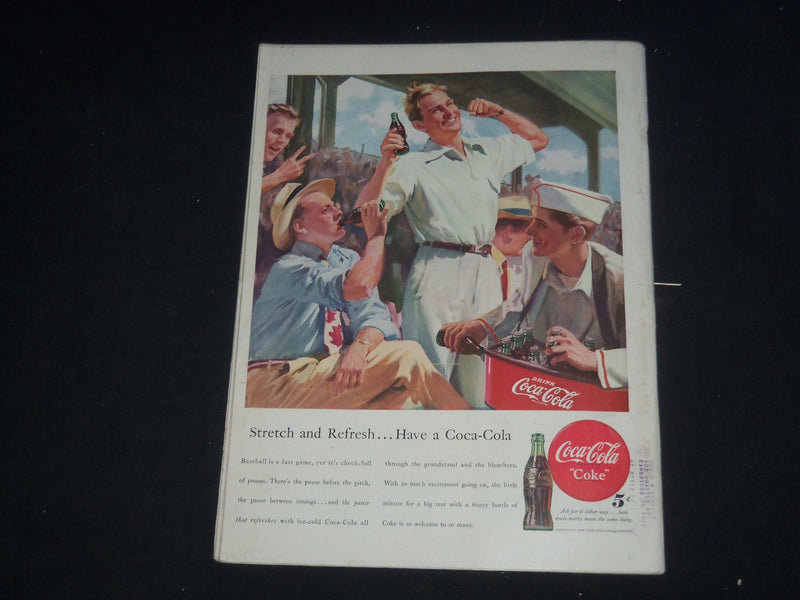 1948 JUNE 28 LIFE MAGAZINE - MEMBER OF KENT SCHOOL CREW - L 607