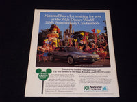 1991 FALL DISNEY WORLD 20 YEARS OF MAGIC MAGAZINE - MICKEY MOUSE COVER - E 14370