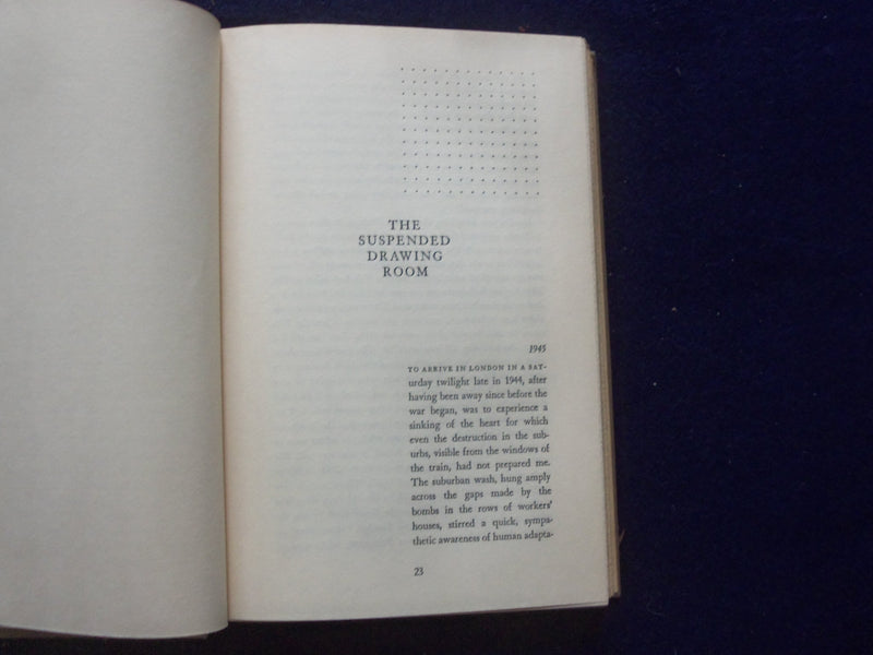 1965 THE SUSPENDED DRAWING ROOM HARDCOVER BOOK INSCRIBED BY S.N. BERHMAN-KD 8393