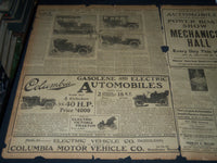 1905 MARCH 12 THE BOSTON HERALD SECTION- AUTOMOBILE & POWER BOAT SHOWS - BH 148