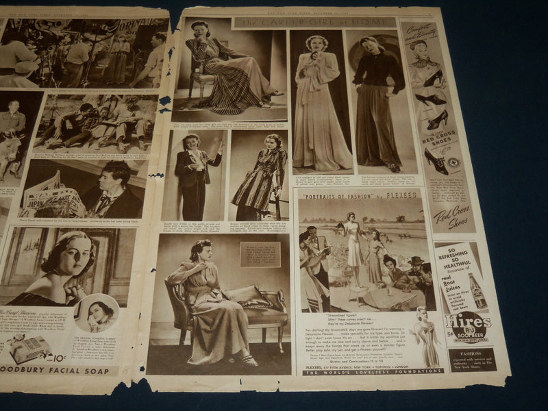 1940 NOVEMBER 10 NEW YORK TIMES PICTURE SECTION - FRANKLIN D. ROOSEVELT- NT 9401