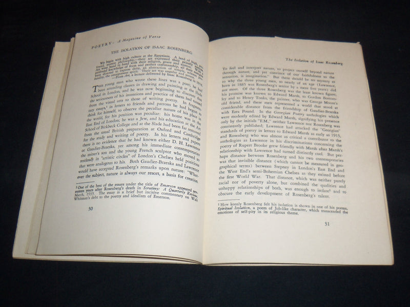 1946 APRIL POETRY A MAGAZINE OF VERSE - MODERN POETRY ASSOCIATION - J 8929