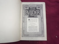 1900 JAN-DEC THE BUILDER U. K. MAGAZINE BOUND VOLUMES - 2 VOLS - FOLD OUTS - C 6