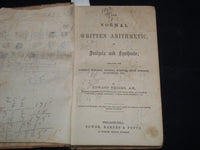 1863-1879 BROOK'S NORMAL PRIMARY ARITHMATIC BOOKS LOT OF 5 - KD 4351F