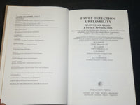 1987 FAULT DETECTION & RELIABILITY BOOK BY M. G. SINGH - VOLUME 9 - KD 5883